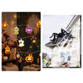 Pack Décoration Halloween - Guirlande + Toile d'Araignée Géante